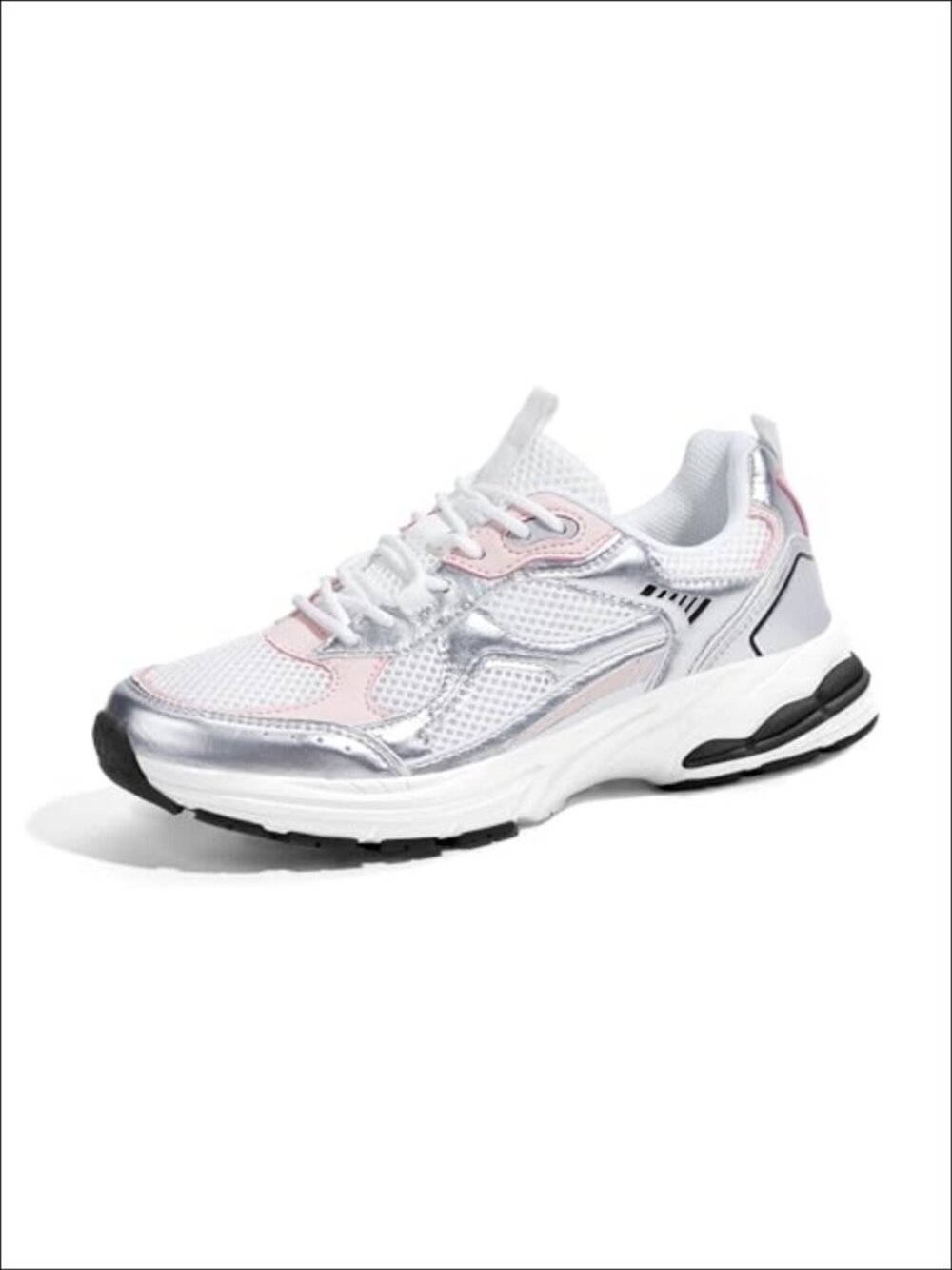 Women's Chunky Fashion Sneakers Breathable Mesh Platform Athletic Walking Shoes